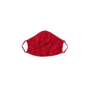 NEW COSABELLA women's never say never v face mask in mystic red